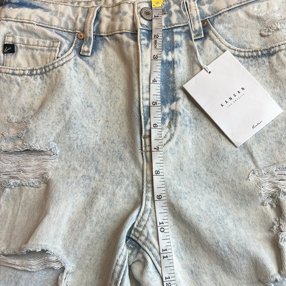 KanCan hi rise ankle skinny acid wash distressed, jeans, size 25 new tags - Picture 6 of 8